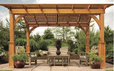 Curved Timber Pergola